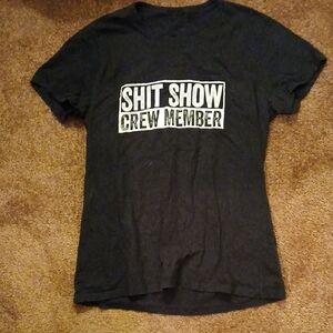 Black Crew Member Graphic Tee